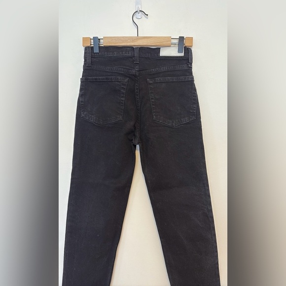 Re/Done stovepipe raw hem jeans , sz : 28 - Picture 8 of 13